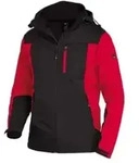 FHB Softshell-Jacke JANNIK rot-schwarz S