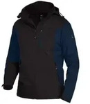 FHB Softshell-Jacke JANNIK marine-schwarz L