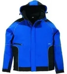 FHB WALTER Softshell-Jacke royal-schwarz Gr. XL