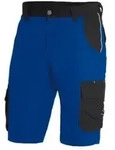 FHB Bermuda THEO royalblau-schwarz 42 Baumwolle-Polyester 300g/m2