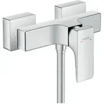 hansgrohe Brause-Einhebelmischer Metropol AP, mit Hebelgriff, 1 Verbraucher, chrom