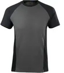 Mascot Potsdam T-shirt Gr&ouml;&szlig;e L, dunkelanthrazit/schwarz