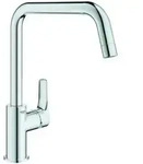 Grohe Sp&uuml;ltisch-Einhebelmischer Eurosmart chrom, schwenkbarer, hoher Auslauf
