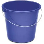 Haushaltseimer 5 Liter, blau, Kunststoff