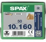Spax S SENKMULTIKOPF 10 x 160 T-STAR PLUS T50 VG CUT WIROX