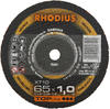 RHODIUS TOPline XT10 MINI Extradünne Trennscheibe 100 x 1,0 x 10,00 mm (Stück: 50)