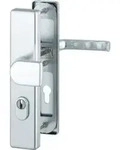 Hoppe Schutzgarnitur London 78G/2222ZA/2410/113 Alu.F1 72mm 41-46mm