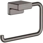 hansgrohe Papierrollenhalter AddStoris o. Deck, brush. bla vc, Wandmont., Met.