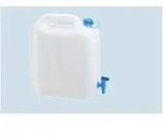 H&uuml;nersdorff Wasserkanister ECO 22 L mit Hahn, HD-PE natur, fest montierter
