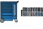 Gedore Werkzeugwagen 1500 ES-02-2004 mit 207-tlg Werkzeugsortiment