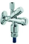 Grohe WAS-Kombi-Eckventil 1/2", mit Rohrbel&uuml;fter Bauform C, chrom (41082000)