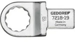 Gedore 7218-22 Einsteckringschl&uuml;ssel SE 14x18 22 mm