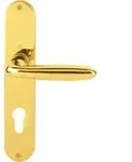Hoppe Langschildgarnitur Verona M151/302 MS F71 PZ 72mm DIN L/R