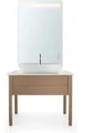 Duravit Aufsatzwaschtisch Luv 70x40cm, gs, m HL, o. &Uuml;L, m HLB, we