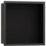 hansgrohe XtraStoris indiv. Wandnische 300x300x100mm, m Rahmen, ms, b bla vc
