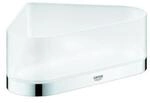 Grohe Eck-Glasablage Selection chrom, mit Halterung (41038000)