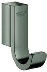 Grohe Bademantelhaken Selection hard graphite geb&uuml;rstet, einfach (41039AL0)