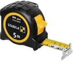 STABILA Taschenbandma&szlig; BM 300, 5 m, doppelseitige metrische Skala, SPIKES-Haken