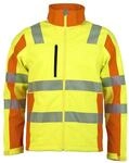 ASATEX Warnjacke Softshell, Prevent, gelb, Gr. XL (PTW-DS/79/XL)