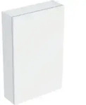 Geberit H&auml;ngeschrank 45x70x15cm, recht., 1 T., we/ma lackiert