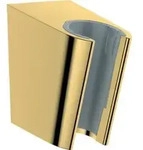 hansgrohe Brausehalter Porter S f&uuml;r Handbrause, polished gold optic