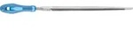 PFERD TOOLS S&auml;gefeile mit Heft Dreikant schmal 125 mm Hieb 2 universell zum