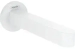 hansgrohe Wanneneinlauf Finoris Wandmontage, Ausladung 174mm, mattwei&szlig;