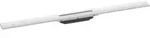 hansgrohe RainDrain Flex Duschrinne 900mm, mattwei&szlig;, Fertigset, k&uuml;rzbar