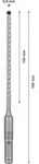 Bosch Hammerbohrer EXPERT 5x100x165mm VE &agrave; 30 St&uuml;ck SDS plus-7X