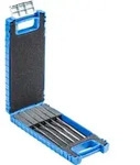 PFERD TOOLS Diamant-Hemmungsfeilen-Set 5-tlg. 140mm D25 (fein) f&uuml;r kl. Geometrien