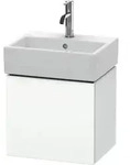 Duravit Waschtischunterschrank L-Cube 43,4x34,1x40cm, wandh&auml;ngend, T&uuml;r li, wei&szlig;