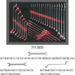 KS Tools Schl&uuml;ssel-Satz, 35-tlg., 1/1 Systemeinlage