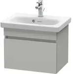 Duravit Waschtischunterschrank Com DuraStyle 50x36,8cm, betongrau matt, 1 Auszug