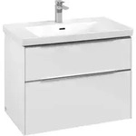 V&B Waschtischunterschrank Subway 3.0 77,2x57,6x47,8cm, o LE/Gr AL g, Bri wh.
