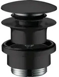 hansgrohe Ablaufgarnitur Push-op, f WT- u. Bidetm., mattschwarz
