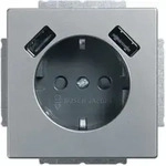 Busch-Jaeger SCHUKO-2x USB Steckdose 20 EUCB2USB-866