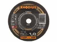 RHODIUS TOPline XT10 MINI Extradünne Trennscheibe 50 x 1,0 x 6,0 mm (Stück: 50)