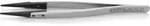 KNIPEX 92 81 01 Pinzette mit Wechselspitzen ESD Glatt 130 mm