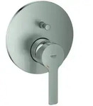Grohe Fertigmontageset Lineare UP-Wannen-Einhebelmischer, supersteel