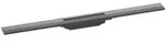 hansgrohe RainDrain Flex Duschrinne 800mm, brush. bla vc, Fertigset, k&uuml;rzbar