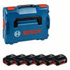 Bosch Akkupack 6x GBA 18V 4,0Ah mit L-BOXX