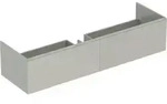 Geberit Waschtischunterschrank Xeno2 159,5x35x47,3cm, m 2 L, lack. m/greige