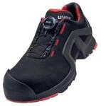 Uvex 1 x-tended support Sicherheitshalbschuhe S3 SRC aus Mikrovelours mit uvex xenova