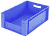Bito Eurostapelbehälter XL Set / XL 64224 L600xB400xH220 mm, blau Etikett