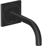 hansgrohe Elektronischer Waschtischmischer Axor Uno UP, Ausladung 165mm, mattschwarz