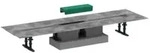 hansgrohe uBox universal Komplettset 900mm, f Stand-Ins f Duschrin. Fertigs