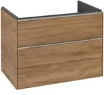 V&B Waschtischunterschrank Subway 3.0 77,2x57,6x47,8cm, o LE/Gr Alu gl, Kan Oa