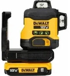 DEWALT 18 Volt Akku-Multilinienlaser 3x360&deg;, 2Ah DCLE34031D1-QW