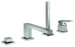 Grohe 4-Loch-Wannenkombination Eurocube supersteel (19897DC1)