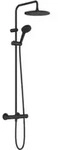 hansgrohe S-Pipe 240 Vernis Blend EcoSm. m Thermostat, 1jet, 8,7 l/min, mattschwarz